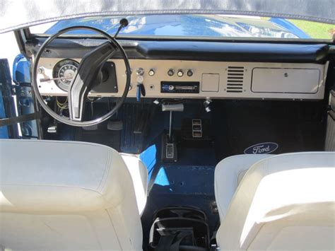 1968 Ford Bronco For Sale - Interior View | ClassicBroncos.com Forum