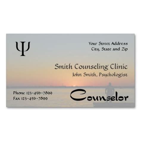 Pin on Mental Health Counselor Business Cards