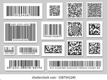 Dummy Barcodes Qr Code Label Collection Stock Vector (Royalty Free) 2234240351 | Shutterstock