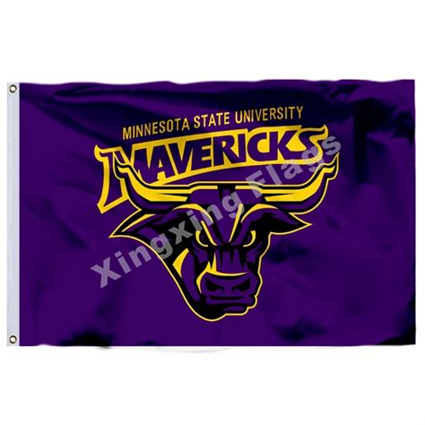 Minnesota State Mavericks Flag 3ft x 5ft Polyester NCAA Banner ...