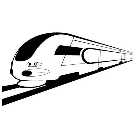 High-speed train image.ai Royalty Free Stock SVG Vector and Clip Art