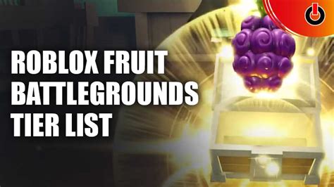 Roblox Fruit Battlegrounds Tier List (2023) - Games Adda