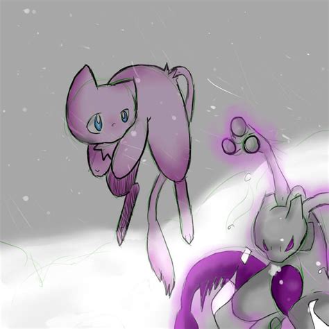 Mew Vs Mewtwo Blizzard Battle by Nightscore07 on DeviantArt