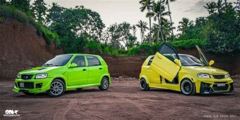 Twin Modified Maruti Alto 800s Don Hot Hatch Guise