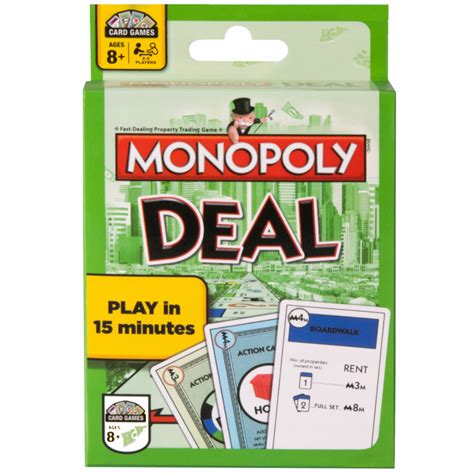 MONOPOLY DEAL MONOPOL KARTY GRA ZESTAW DO GRY - Stan: nowy 19,99 zł ...