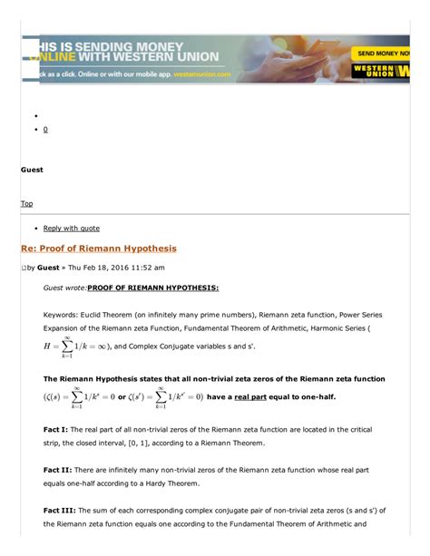 (PDF) Proof of Riemann Hypothesis