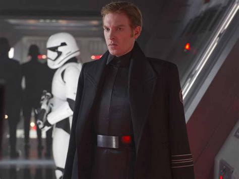 Star Wars: The Force Awakens - Domhnall Gleeson on playing the villain and how JJ Abrams ...