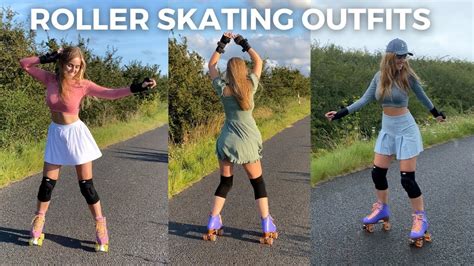 ROLLER SKATING OUTFITS | Fashion Lookbook 2021 - YouTube