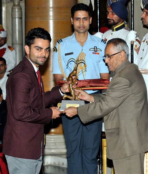 Virat Kohli Got The Arjuna Award