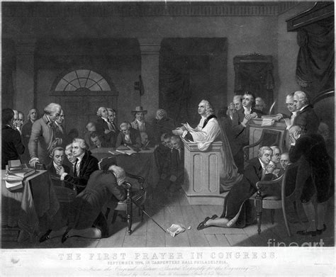 Continental Congress, 1774 Drawing by Granger - Pixels
