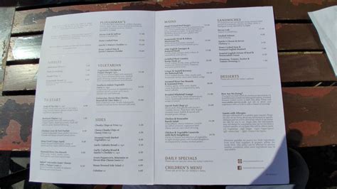 Menu at Masons Arms, Branscombe pub & bar, Branscombe