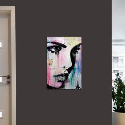 East Urban Home 'Tempest' Painting Print on Wrapped Canvas Map Canvas Art, World Map Canvas ...