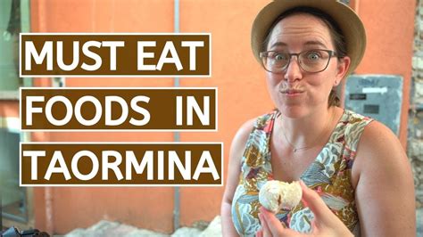 TAORMINA FOOD TOUR // Is this the best Italian food?! - YouTube