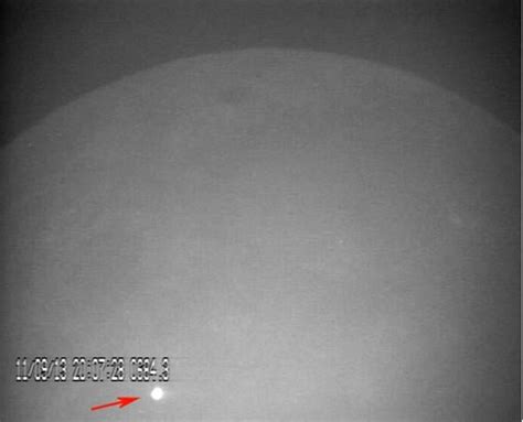 Lunar impact: Video of an asteroid hitting the Moon.