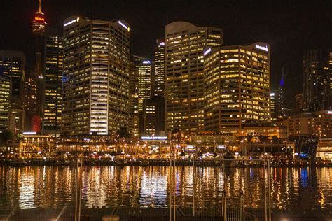 Darling Harbour at night, Sydney, AU | Darling Harbour, Sydn… | Flickr