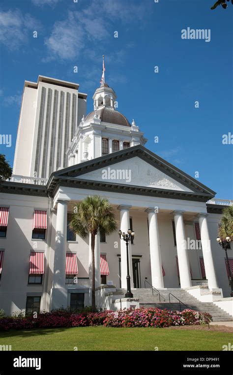 Historic Capitol buildings Tallahassee Florida USA Stock Photo - Alamy