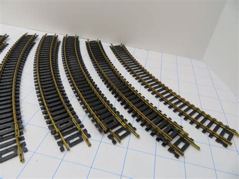 H 163 HO Bachmann Brass Track Set With Terminal Track