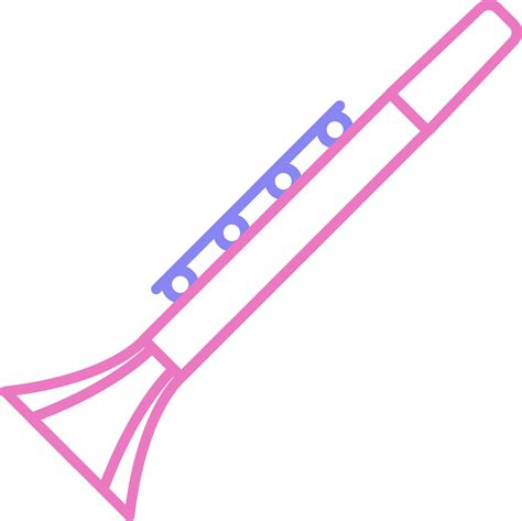 Clarinet Linear Two Colour Icon 37725521 Vector Art at Vecteezy