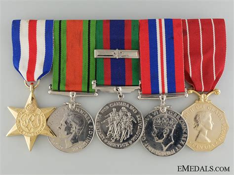 Wwii Canadian Medal Group To The Royal Canadian Ordnance Corps – eMedals