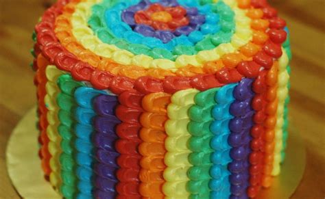 Lea Oven: Ombre Rainbow Cake