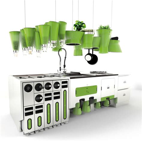 Eco-Friendly Futuristic Kitchen | iDesignArch | Interior Design, Architecture & Interior ...