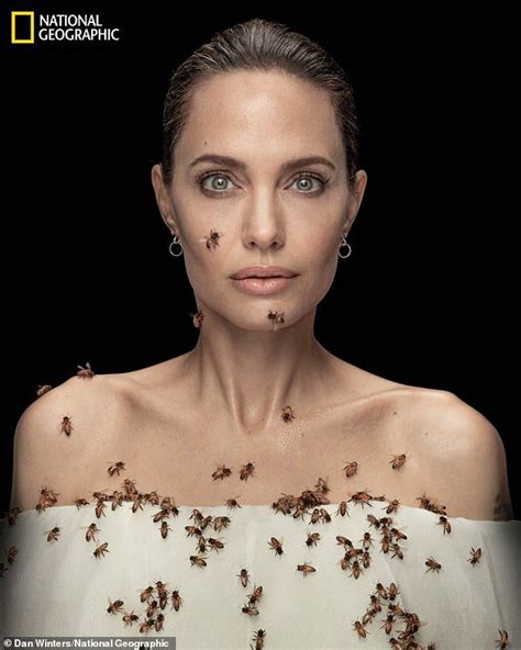 Angelina Jolie gets swarmed by bees in breathtaking photo in 2021 | Angelina jolie, Angelina, Women