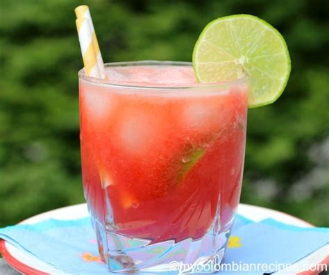 Limonada de Sandía (Watermelon Limeade) | Recipe | Colombian food ...