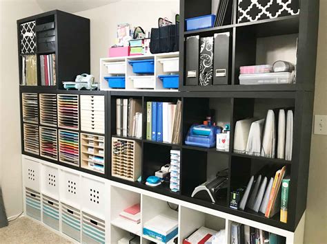 The Best IKEA Craft Room Storage Shelves & Ideas - Jennifer Maker