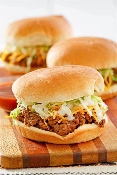 Taco Bell Bell Beefer Sandwich - CopyKat Recipes