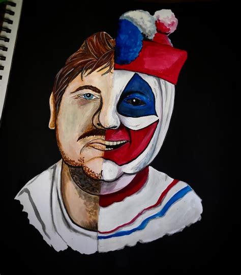 John Wayne Gacy Art. | Etsy