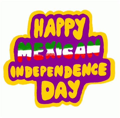 Mexican Independence Day Happy Mexican Independence Day Sticker - Mexican Independence Day Happy ...