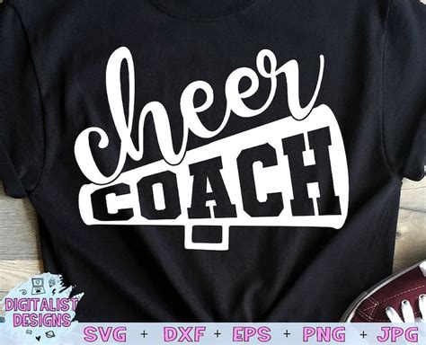 Cheer Svg Cheer Coach Cheer Shirt Cricut Cut File | Etsy