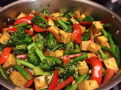 Tofu Veggie Stir Fry - thebrooklynmom