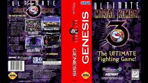 Ultimate Mortal Kombat 3 - Sega Genesis soundtrack (MKT Speed) - YouTube