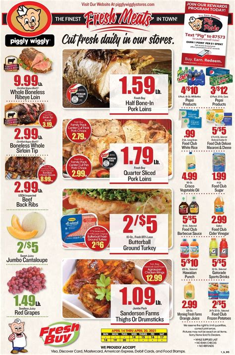 Piggly Wiggly Weekly Ad Apr 14 – Apr 20, 2021