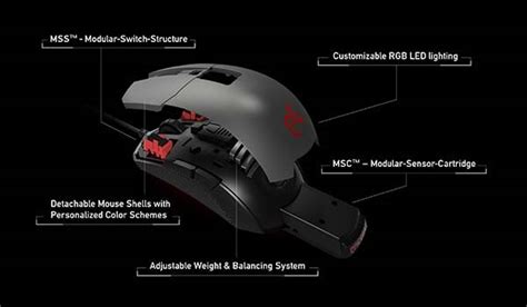 EpicGear Morpha X Modular Gaming Mouse | Gadgetsin