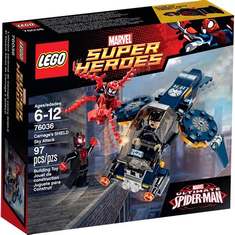 LEGO Super Heroes Carnage's SHIELD Sky Attack, 76036 - Walmart.com