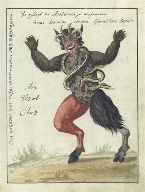 33 Hellish Drawings From The 'Compendium Of Demonology And Magic'