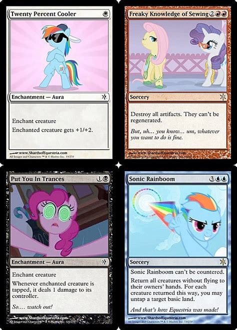 Fan-Made ‘Shards of Equestria’ Card Set Brings You ‘My Little Pony: Friendship Is Magic: The ...