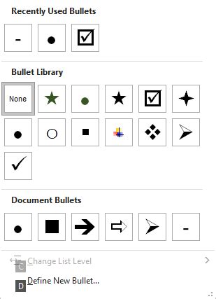 Keyboard Shortcuts to Insert Bullet Points in Word (3+ Shortcuts)