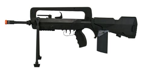 Soft Air Famas Foreign Legion Electric Powered Airsoft Rifle with Adjustable Hop-Up, 380-420 FPS ...