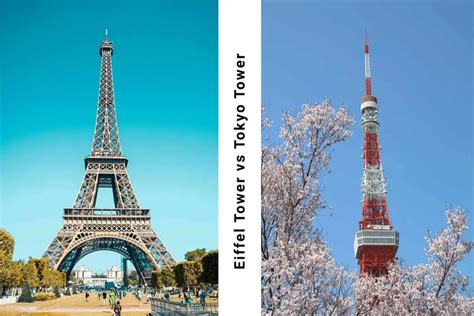 Eiffel Tower Height Comparison - CompareHeight.net