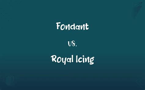 Fondant vs. Royal Icing: What’s the Difference?