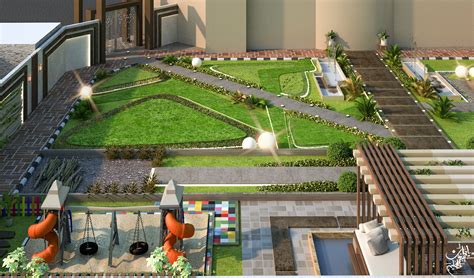 Palace garden :: Behance