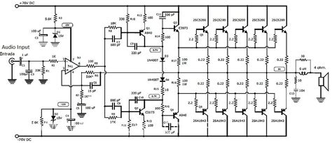 3000w Audio Amplifier Circuit Diagram Pdf