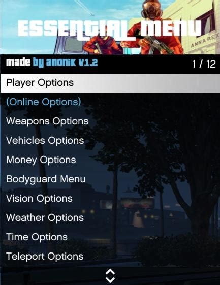 Essential Menu - GTA5-Mods.com