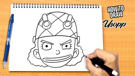 How to draw Usopp from One Piece - YouTube