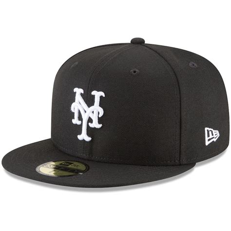 New York Mets New Era Basic 59FIFTY Fitted Hat – Black