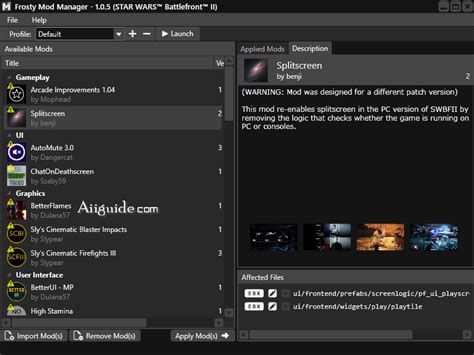Download Game Frosty Mod Manager 1.0.5.9 Free Mod Manager