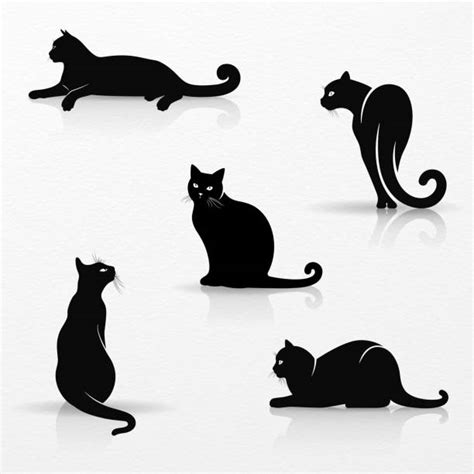 39,500+ Black Cat Cutout Stock Illustrations, Royalty-Free Vector ...